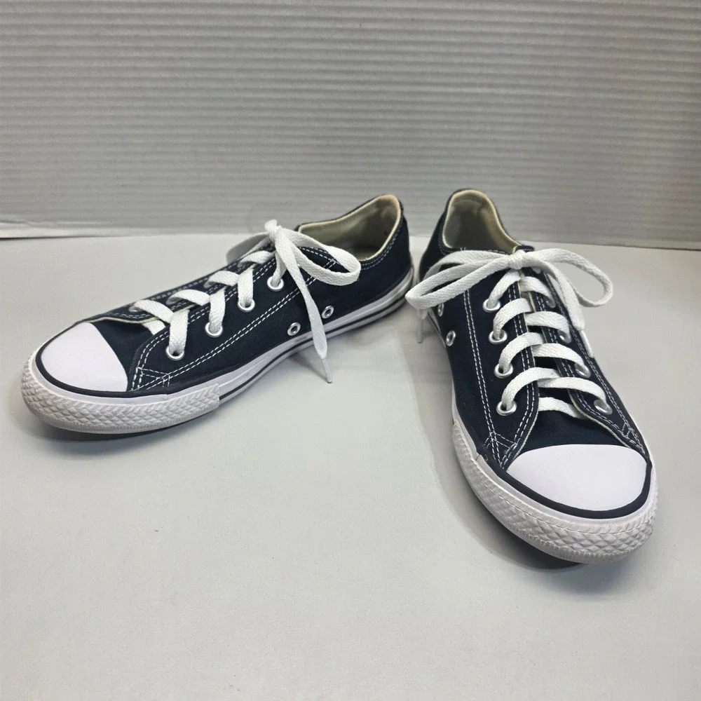 Converse Chuck Taylor All Star Low Top‎ Black Canvas Youth Shoes 3J235 Size 3